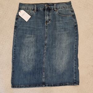 Inherit CO Denim Midi Skirt